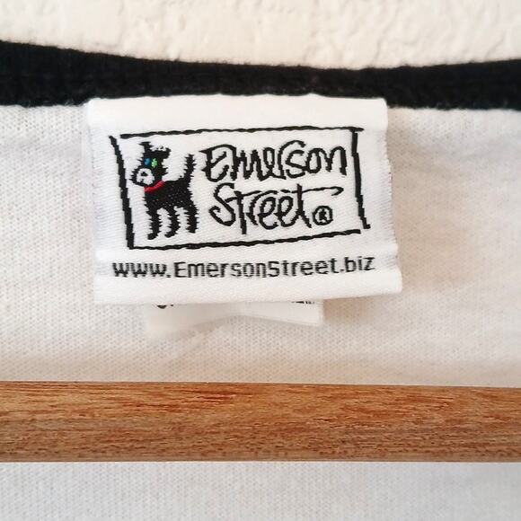 Emerson Street Vintage 90s Pajama Shirt OS Wine Princess - Picture 3 of 6